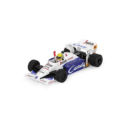 Mini GT #1118 Toleman TG184 #19 Ayrton Senna 1984 Monaco Grand Prix 2nd Place