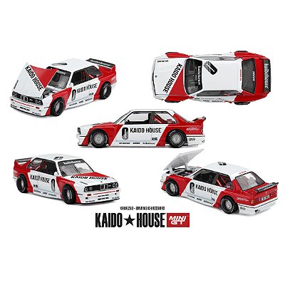 PRÉ-VENDA Mini GT Kaido House #293 BMW M3 KH Redboro