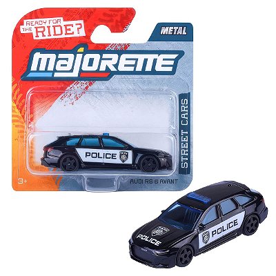 Majorette Audi RS 6 Avant Police Ride Now