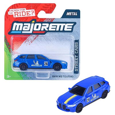 Majorette BMW M3 Touring Azul Michelin Ride Now