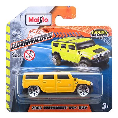 Maisto Fresh Metal 2003 Hummer H2 SUV 1:64
