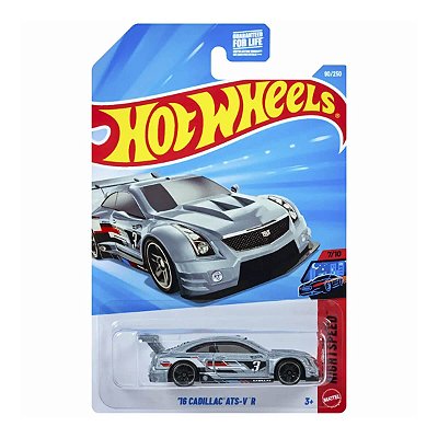 Carrinho Hot Wheels 16 Cadillac ATS-V R 2026 Lote M JJL36