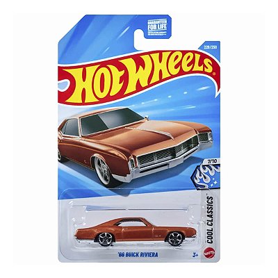 Carrinho Hot Wheels 66 Buick Riviera 2026 Lote M JJK55