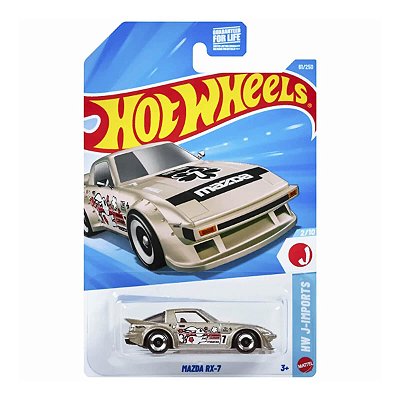 Carrinho Hot Wheels Mazda RX-7 2026 Lote M JJL35