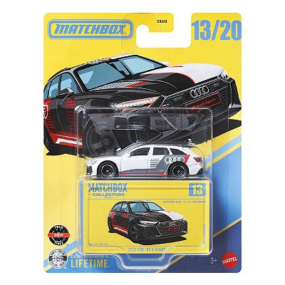 Carrinho Matchbox Premium Collectors 2023 Audi RS 6 Avant 2026 Lote G JTC66 13/20
