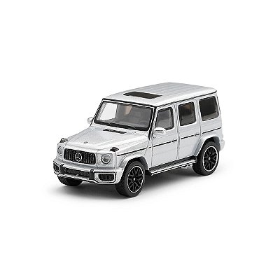 PRÉ-VENDA Mini GT #1375 Mercedes-AMG G 63 Silver Metallic