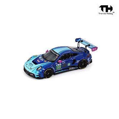 PRÉ-VENDA carrinho miniatura Trends Hobby Porsche 911 GT3 R 24Hs Le Mans 2025 1:64