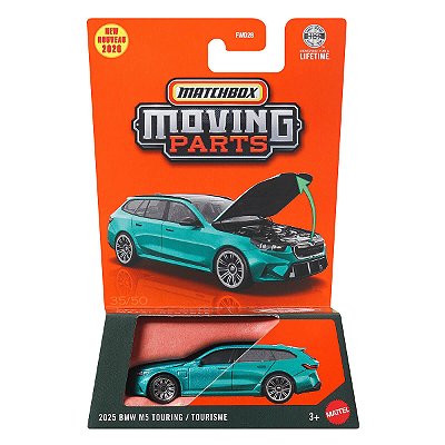 Carrinho Matchbox Moving Parts 2025 BMW M5 Touring JHV25