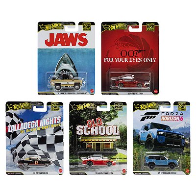 Carrinho Hot Wheels Premium Pop Culture Set Completo 2026 Lote T