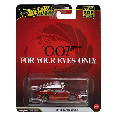 Carrinho Hot Wheels Premium Pop Culture 007 Lotus Esprit Turbo JHW84