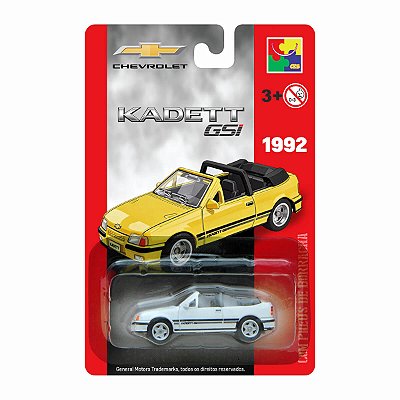 Carrinho CKS Chevrolet Kadett Conversível GSi 1992 Branco 1:64