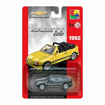Carrinho CKS Chevrolet Kadett Conversível GSi 1992 Preto 1:64