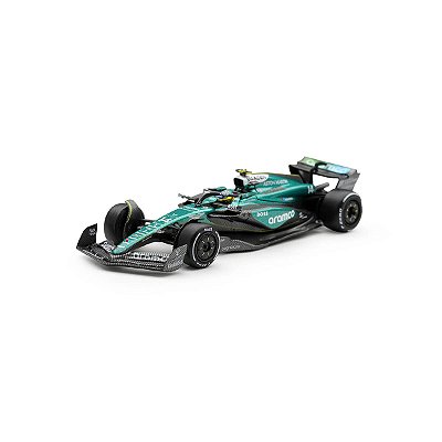 PRÉ-VENDA Mini GT #1396 Aston Martin AMR24 #14 Fernando Alonso F1 2024 Las Vegas GP 1:64