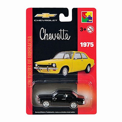 Carrinho CKS Chevrolet Chevette 1975 Preto 1:64