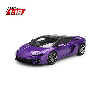 PRÉ-VENDA Top Speed #701 Lamborghini Temerario Viola Pasifae 1:18