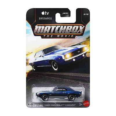 Carrinho Matchbox The Movie 1969 Chevrolet Camaro 2026 Lote M JKH29