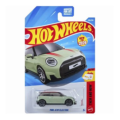 Carrinho Hot Wheels Mini JCW Eletric 2026 Lote N JJH62