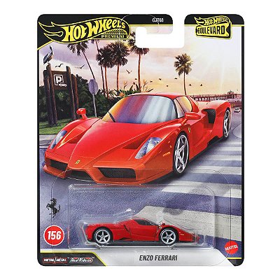 Carrinho Hot Wheels Premium Boulevard Enzo Ferrari JHW22 1:64