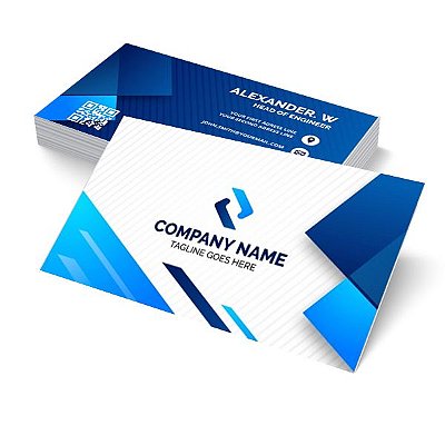 CARTÃO DE VISITA COUCHÊ 300G VERNIZ UV TOTAL FRENTE 1000UN