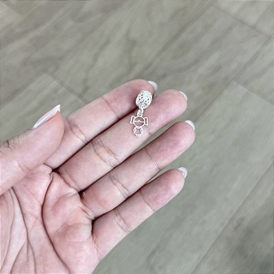 Berloque Menina - Prata 925