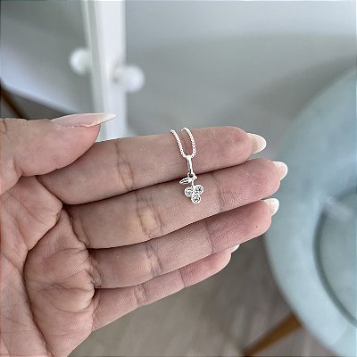 Colar Cacho de Uva - Prata 925