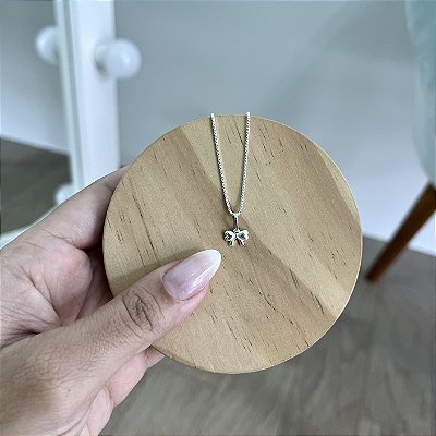 Colar Laço - Prata 925