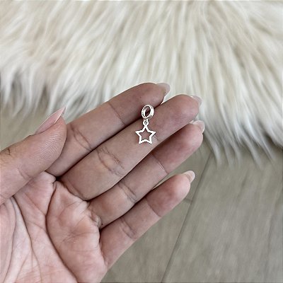 Berloque Estrela - Prata 925