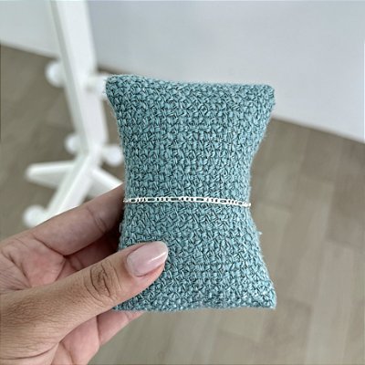 Pulseira Fígaro Fina - Prata 925
