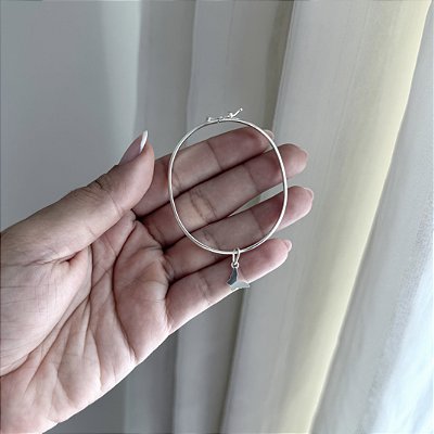 Pulseira Bracelete Infantil com Borboleta - Prata 925