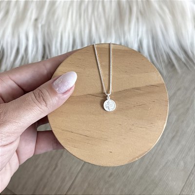 Pulseira Veneziana com São Bento - Prata 925