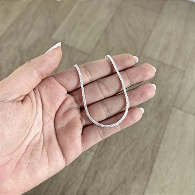 Pulseira Riviera Fina - Prata 925