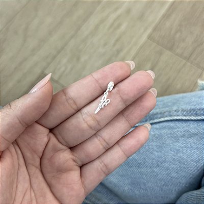 Berloque Tesoura - Prata 925