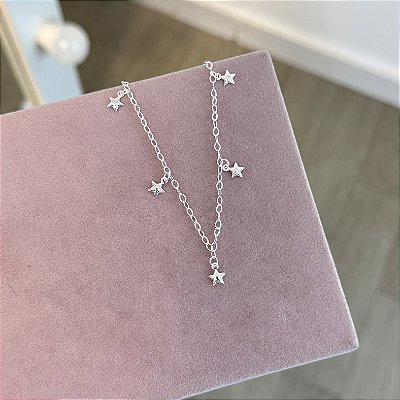 Pulseira 5 Estrelas - Prata 925