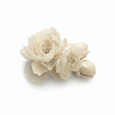 Arranjo de Noiva em Cetim e Organza de Seda Pura | Liz