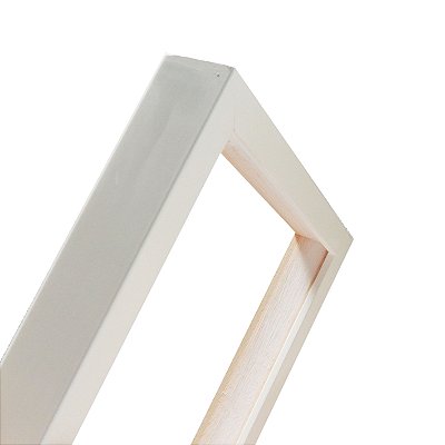 Moldura Para Painel Branca 0003 - Caixa Alta