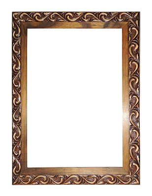Molduras Para Fotos - 0397 Madeira Envelhecida (Somente a Moldura)