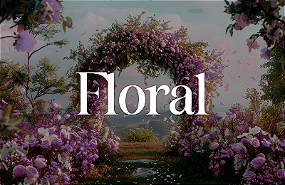 Mini Banner Floral