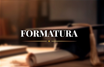 Mini Banner Formatura