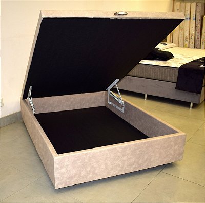 Cama Box Baú Solteiro 96x203