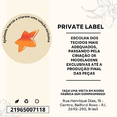 Private Label, Criando uma Coleção, Seu produto Sua marca!