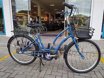 Bicicleta Aro 26 Usada Nathor Anthon 3V Nexus Azul