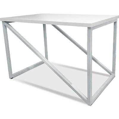 Mesa De Centro Viena - Branco/Branco