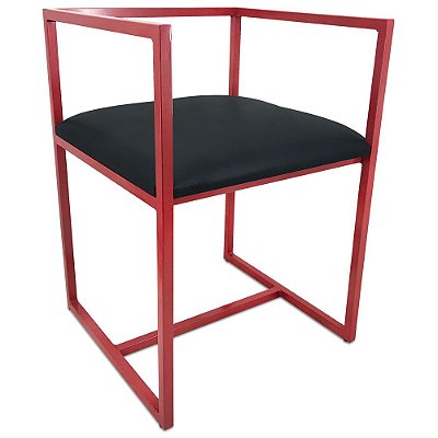 Cadeira Londres - Vermelho
