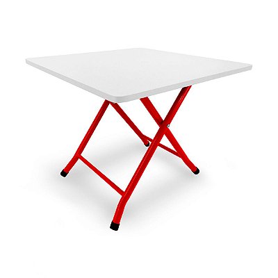 Mesa Infantil Havai  - Vermelho/Branco