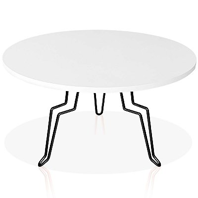 Mesa de Centro Argélia - Preto/ Branco