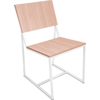 Cadeira Dakota  - Branco/Jade