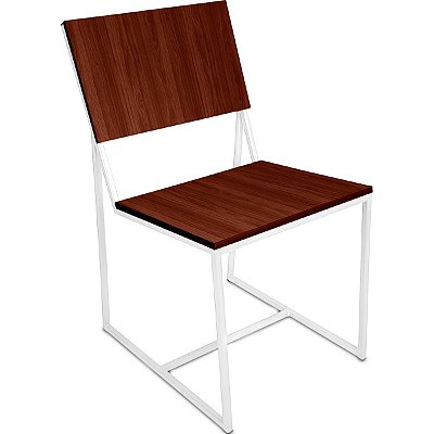 Cadeira Dakota  - Branco/Villandry