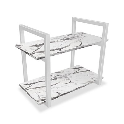 Prateleira Milazzo - Branco/Vulcano