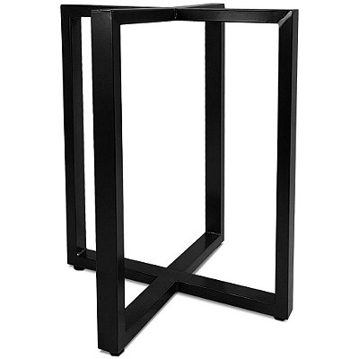 Base De Mesa Bolton 60cm X 60cm - Preto