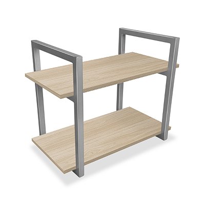 Prateleira Milazzo 25 cm - Prata/Jade